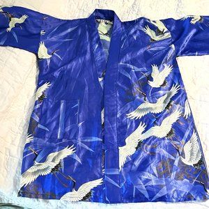 Vintage Juguemm Crane Kimono